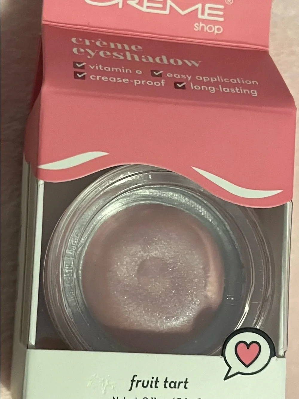 Creme Shop Fruit Tart Crème Eyeshadow - Pink
